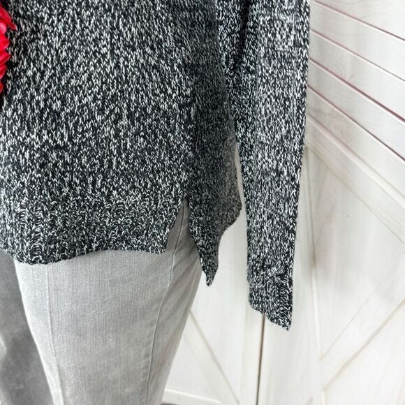 Untied States Sweaters Ugly Christmas Terrier Dog Sweater Black Red XL - Picture 7 of 12